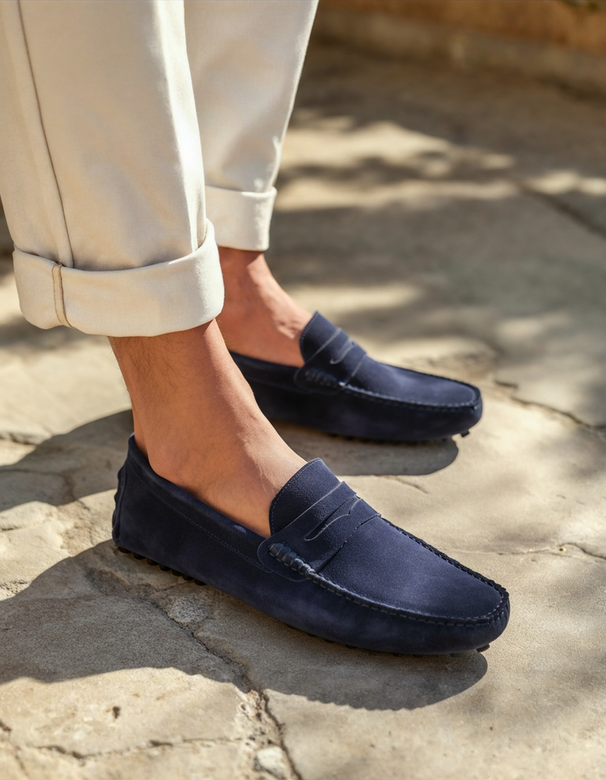 Fergus Suede Driver Loafers