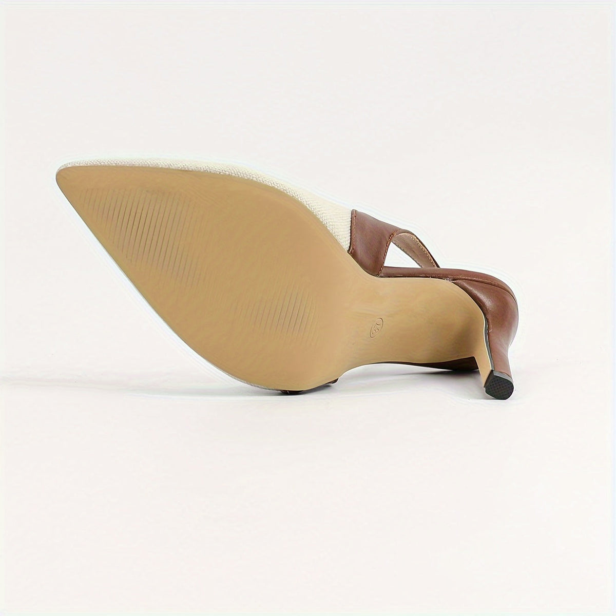 Marjorie Contrast Slingback Heels