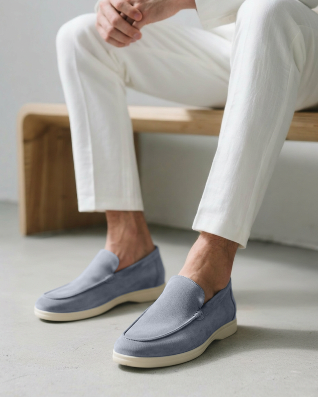 Colm Classic Suede Loafers