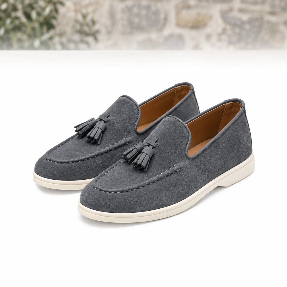 Ronan Suede Tassel Loafers