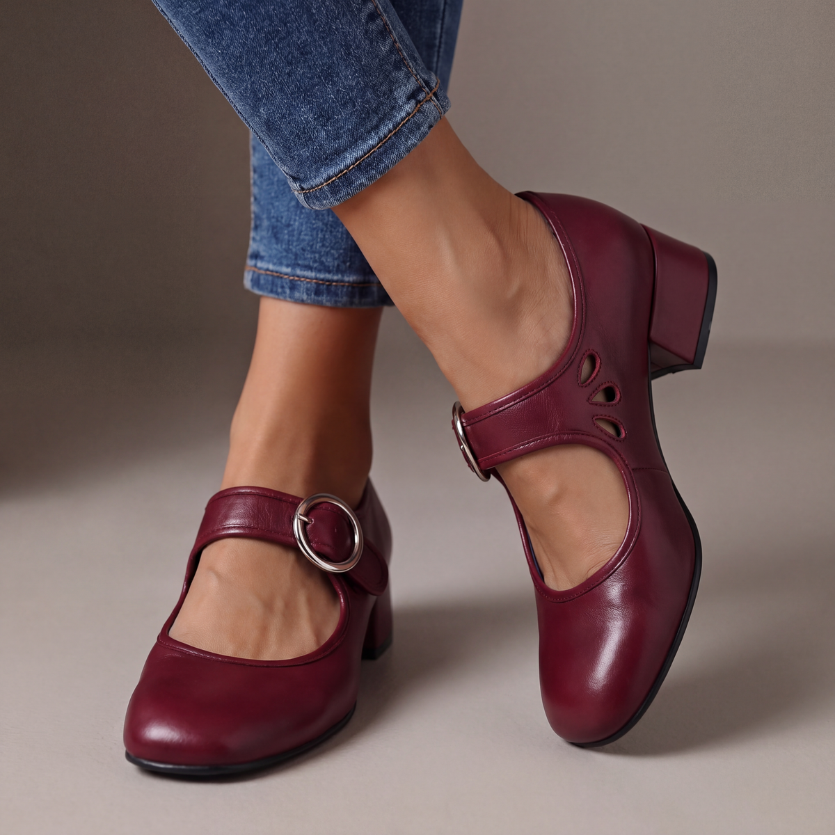 Béibhinn Retro Mary Jane Shoes