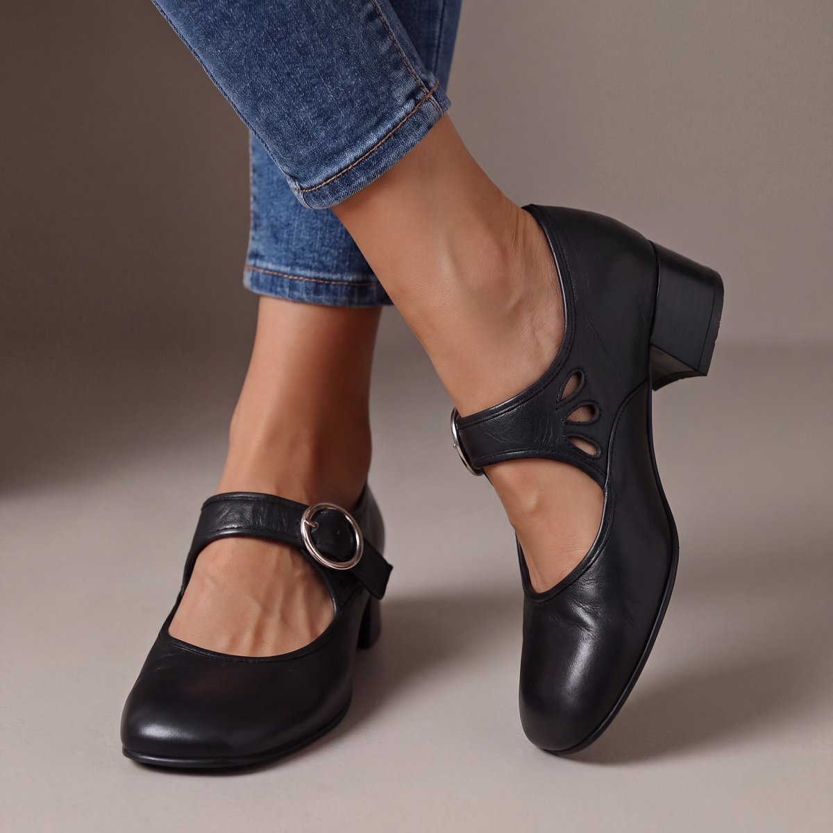 Béibhinn Retro Mary Jane Shoes