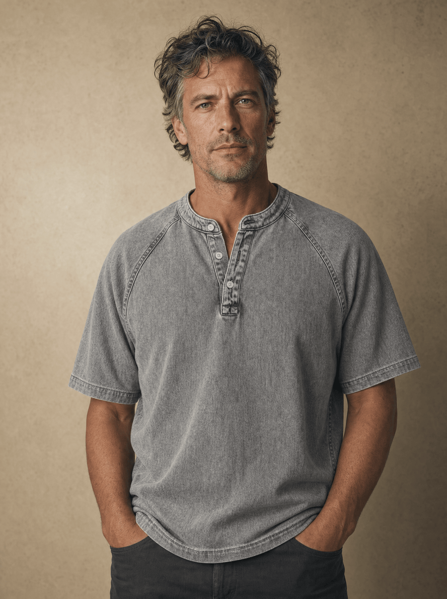 Owen Relaxed Henley Shirt