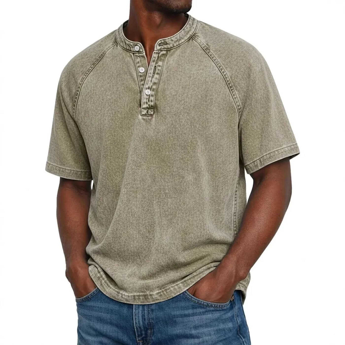 Owen Relaxed Henley Shirt