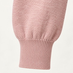 Kathleen Longline Knit Dress – Pink – studio close-up