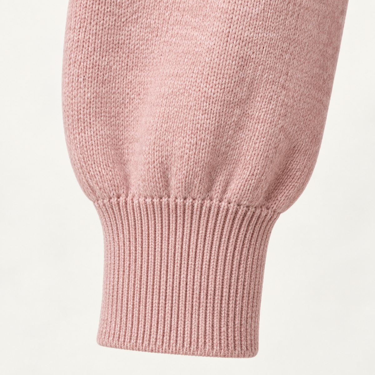 Kathleen Longline Knit Dress – Pink – studio close-up