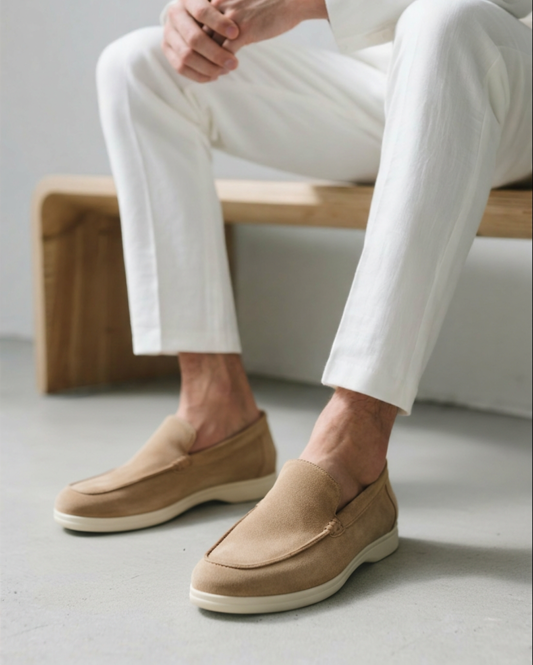 Colm Classic Suede Loafers