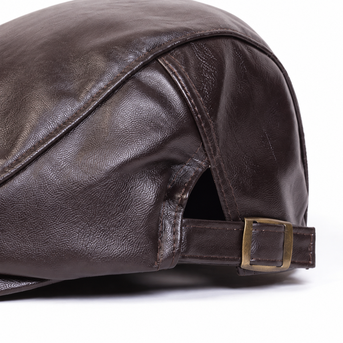Andrew Leather Driver Paddy Cap