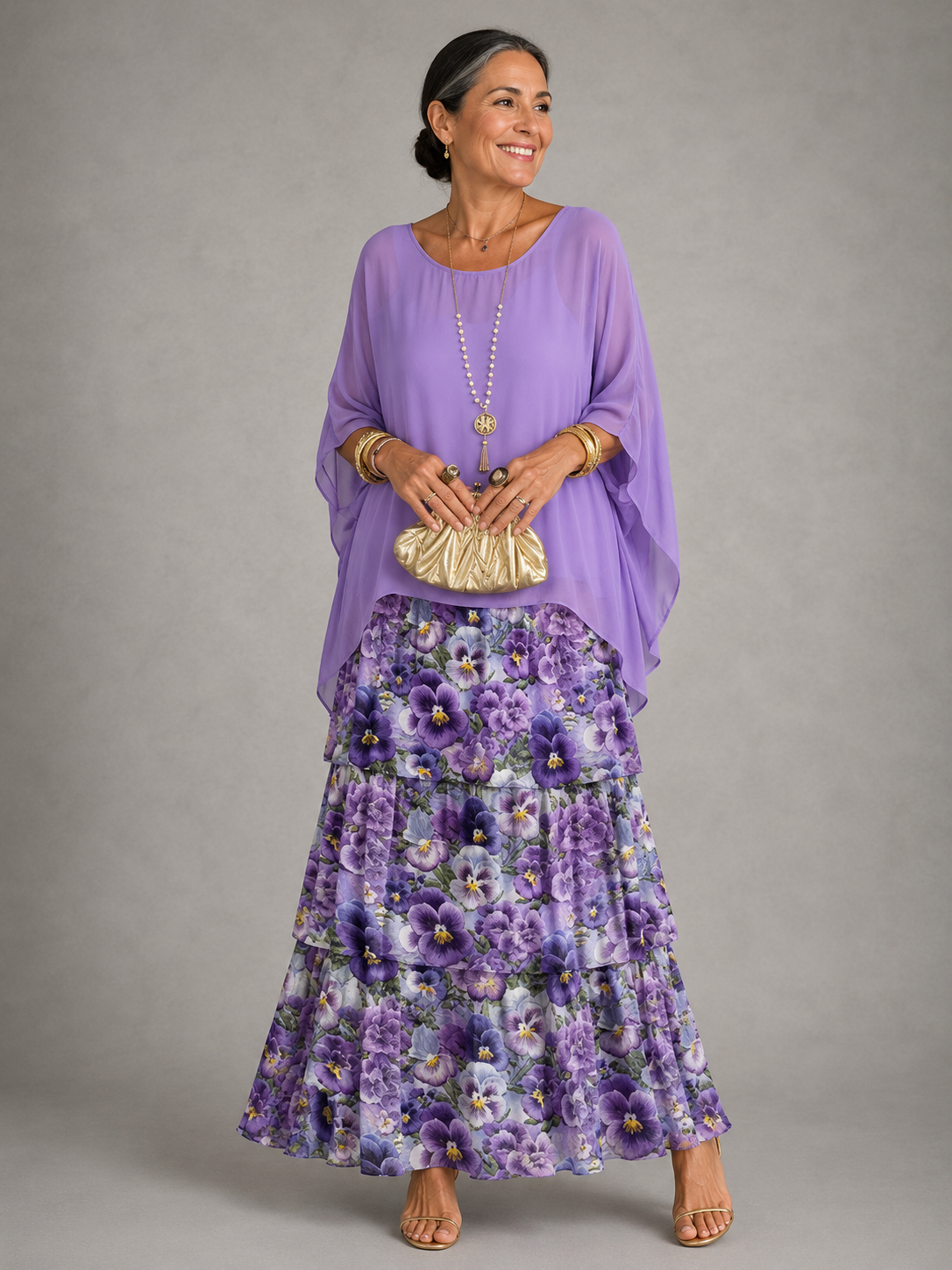 Erin Tiered Maxi Dress