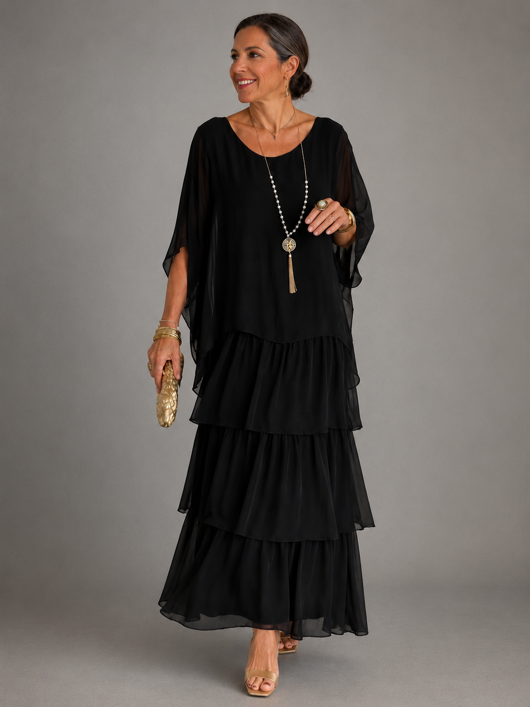 Erin Tiered Maxi Dress