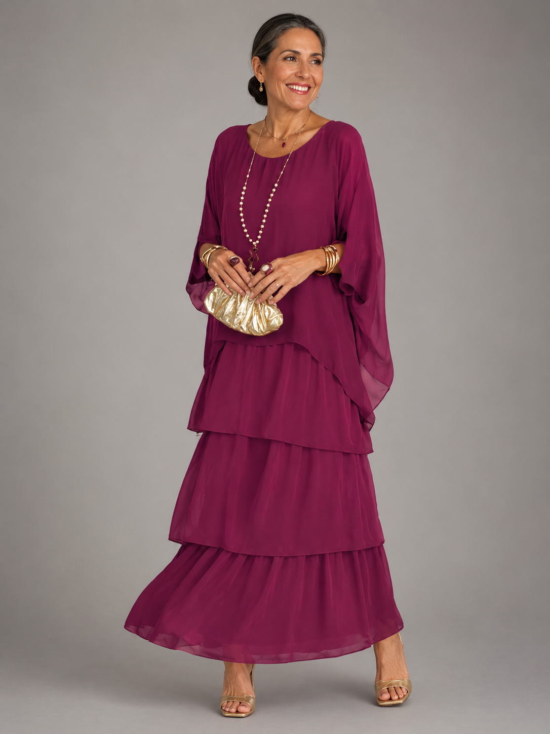 Erin Tiered Maxi Dress