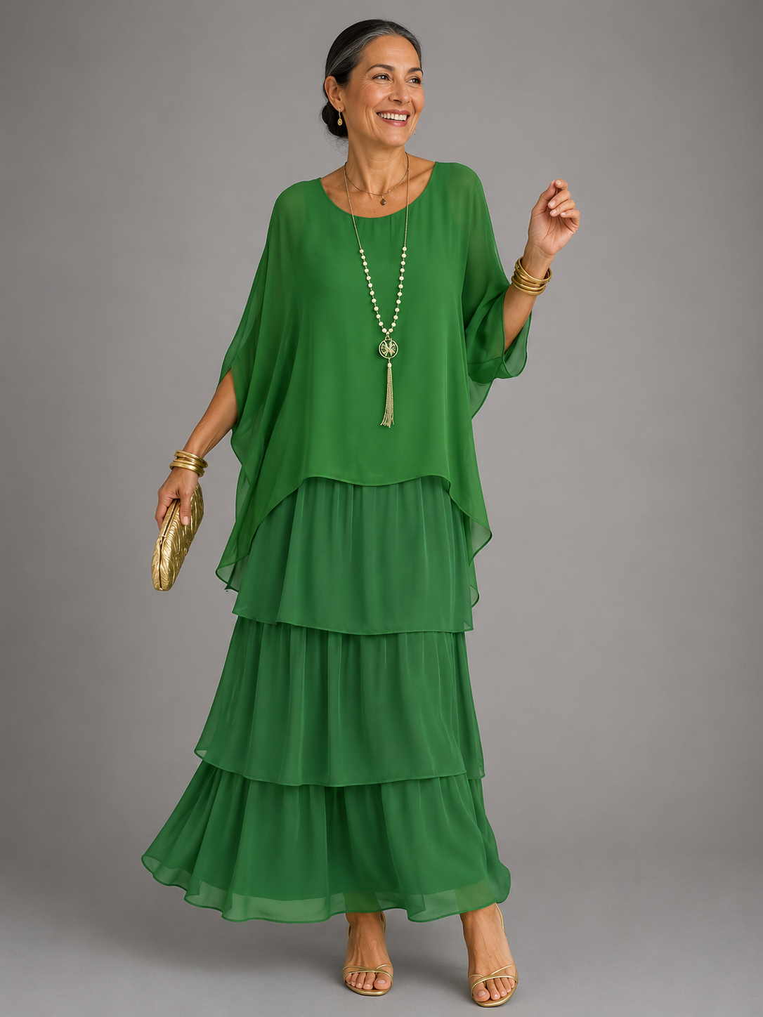 Erin Tiered Maxi Dress