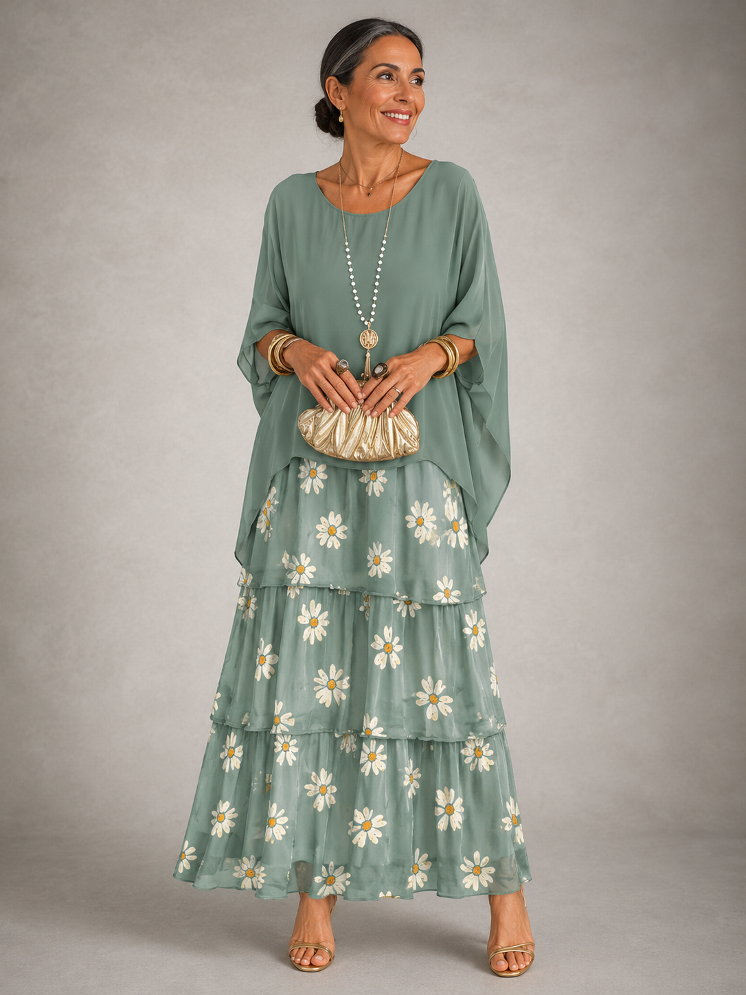 Erin Tiered Maxi Dress
