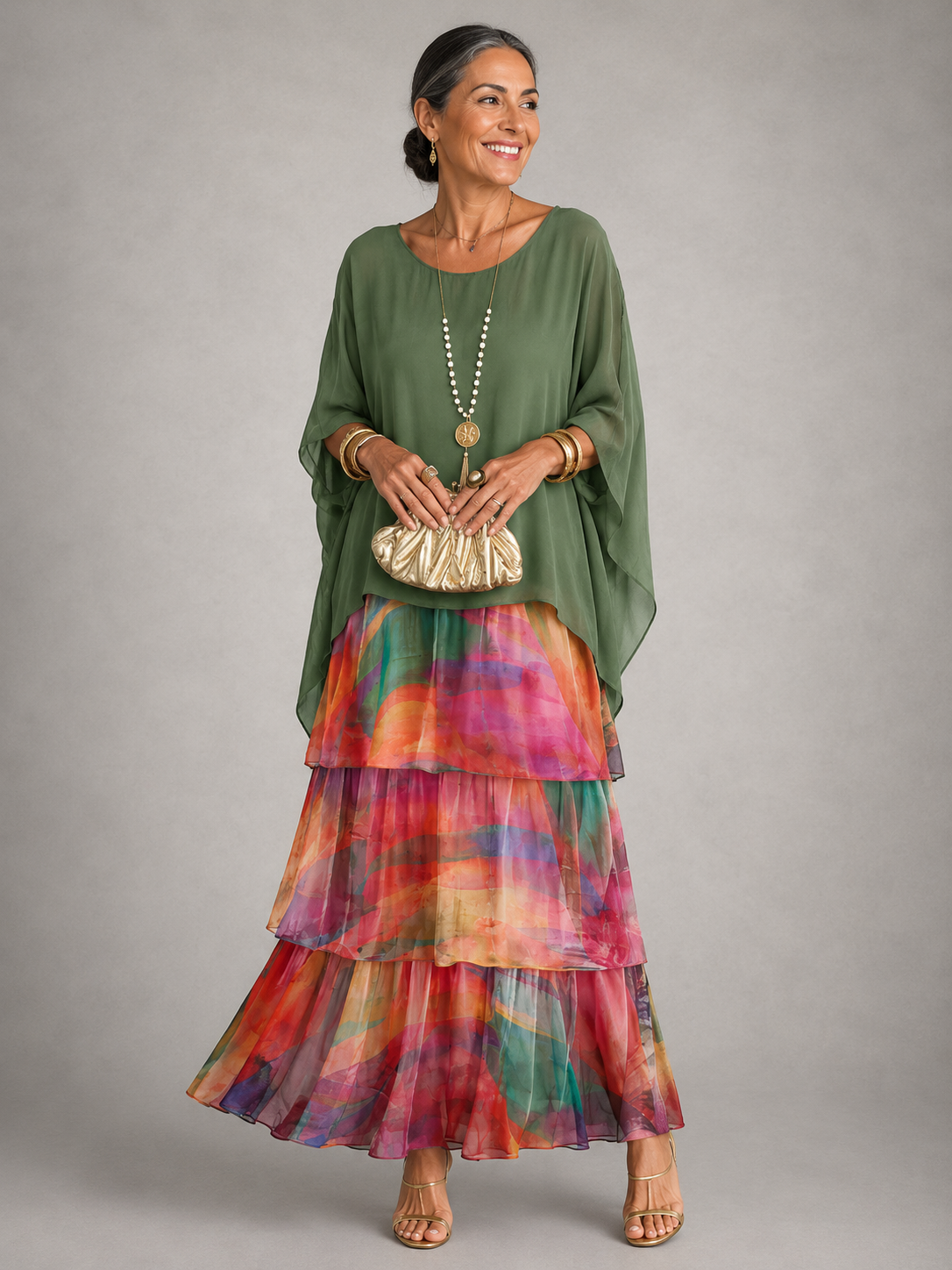 Erin Tiered Maxi Dress