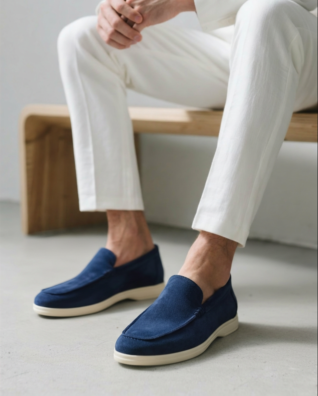Colm Classic Suede Loafers