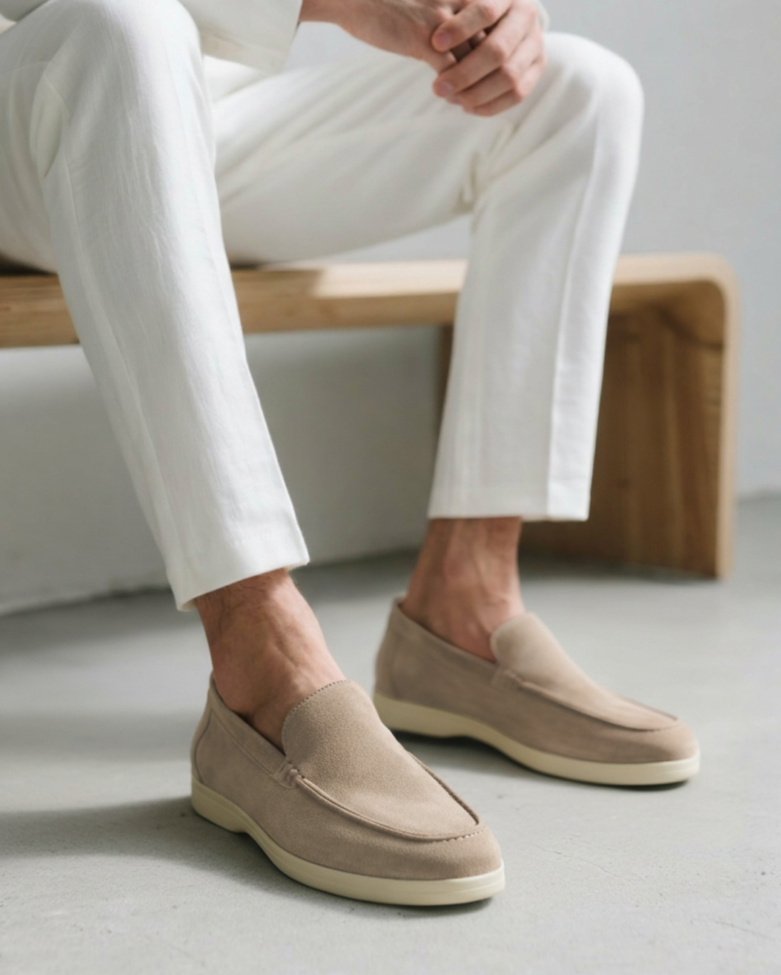 Colm Classic Suede Loafers