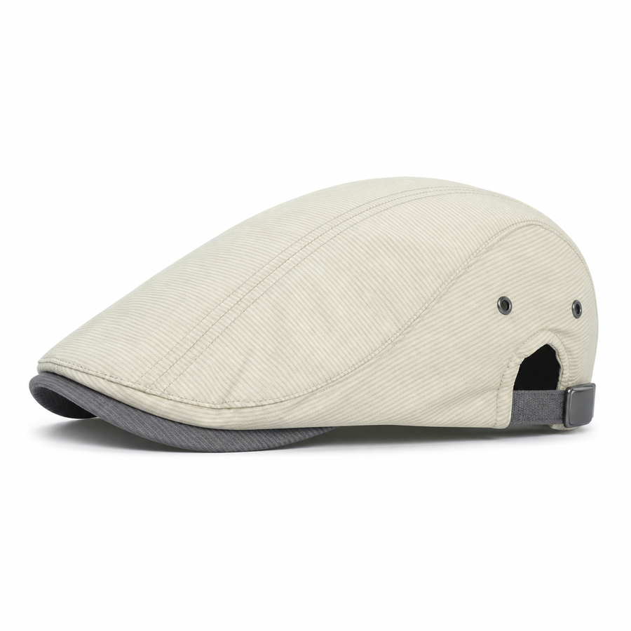 Fergus Pinstripe Cotton Paddy Cap