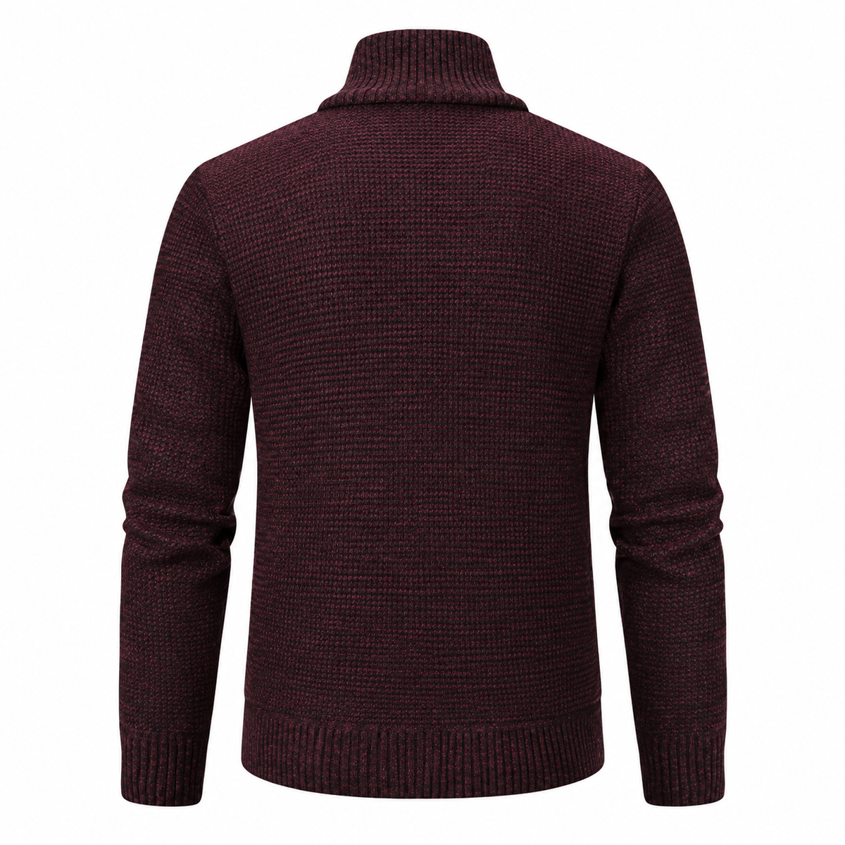Róisín Lane | Cian Checked Stand-Collar Jacket | Red | back | Studio 1:1