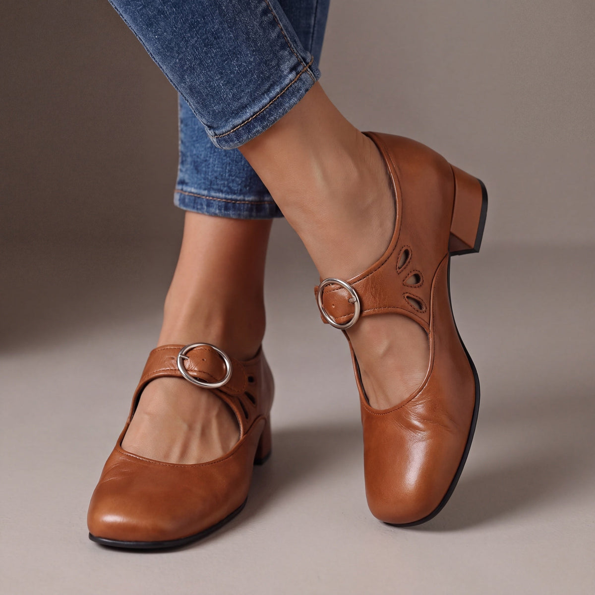 Béibhinn Retro Mary Jane Shoes