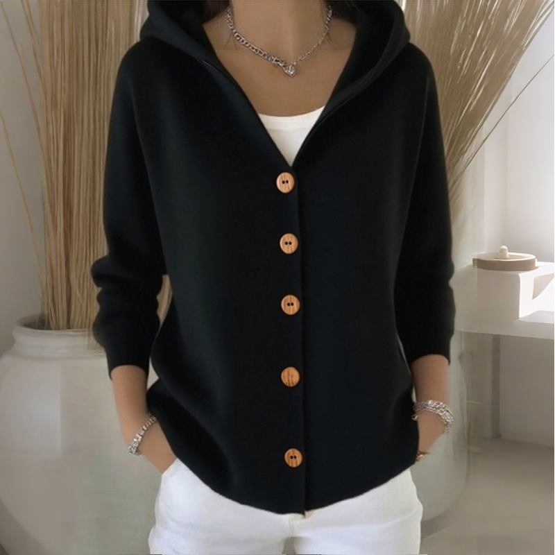 Nuala Hooded Knit Cardigan
