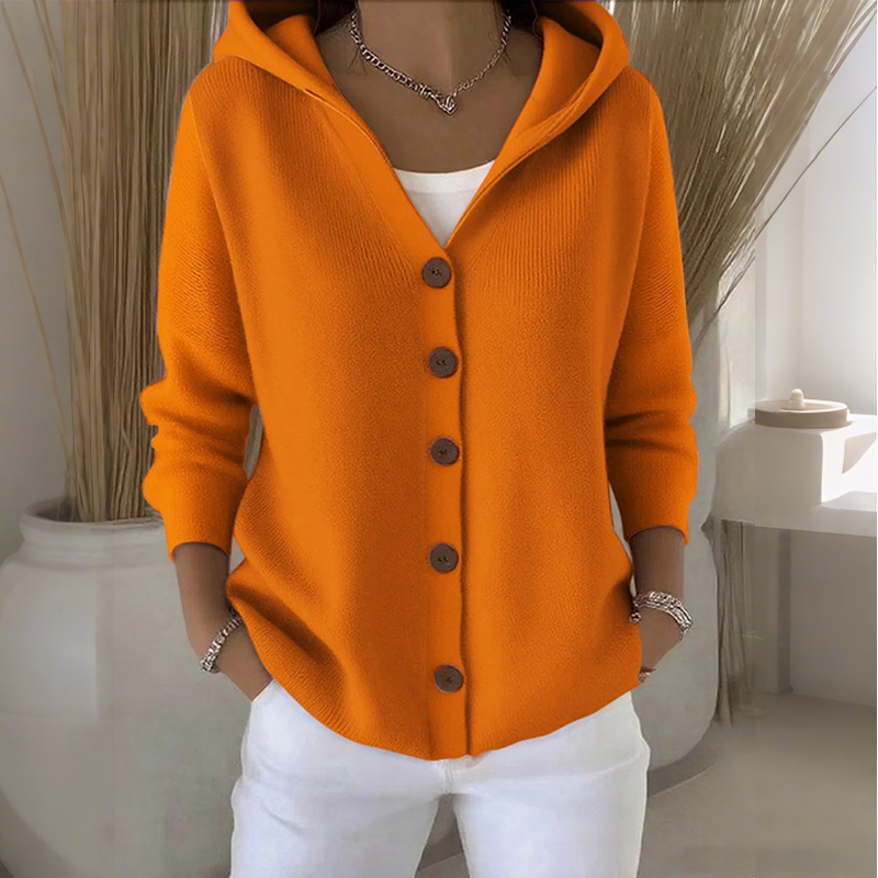 Nuala Hooded Knit Cardigan