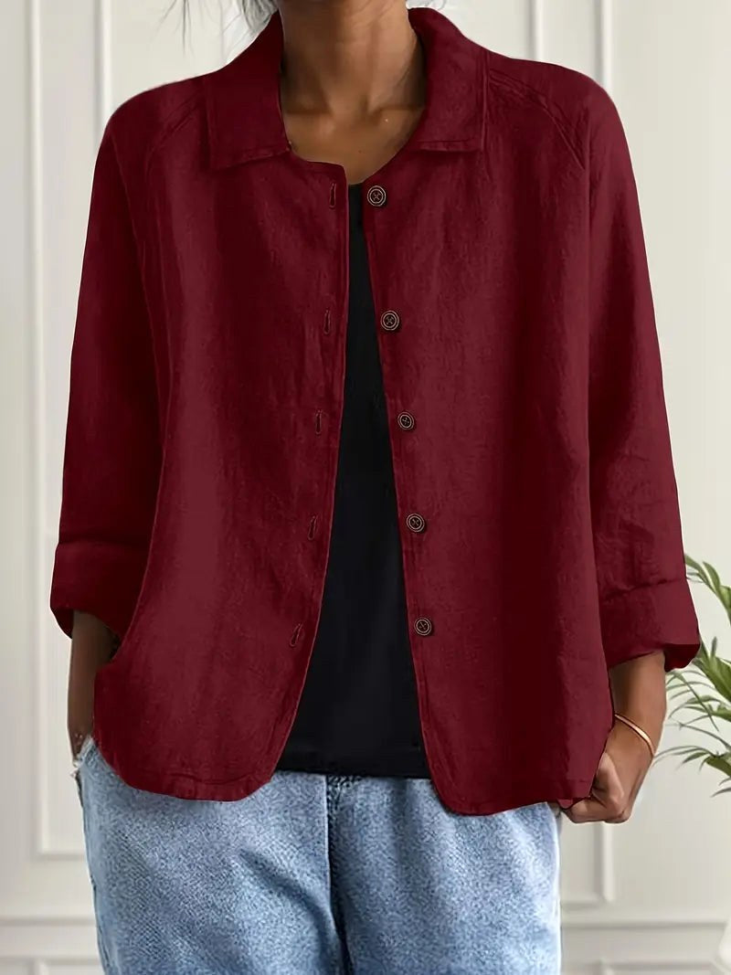 Anne Relaxed Button Shirt